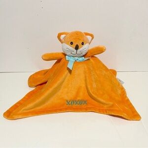 Honey Bunny  Lovey Plush Cat Tiger Fox Kangaroo Orange Security Blanket XOXOX